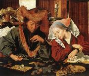 Marinus van Reymerswaele The Moneychanger and His Wife china oil painting reproduction